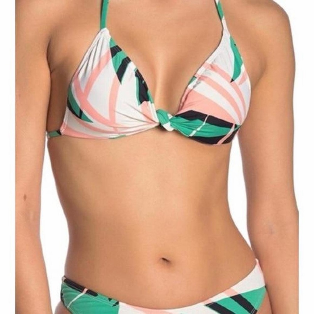 Bikini Lab “Sonic Boom” Palm Print Bikini Set M/L - Picture 2 of 7